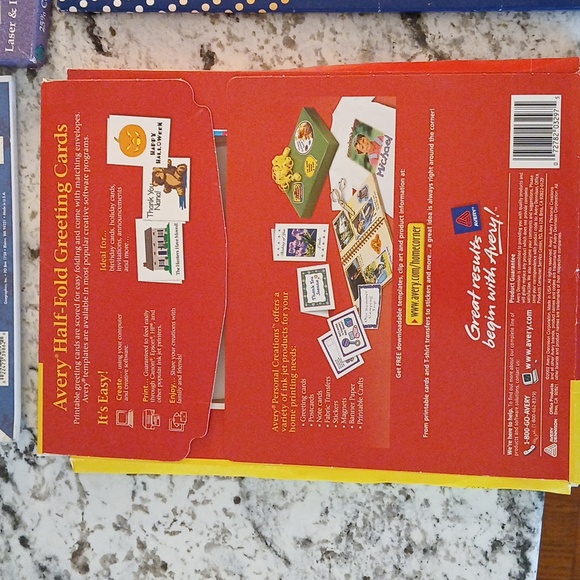 Assorted Business Cards, Greeting Card Stock, & and Printer Labels - Picture 4 of 9